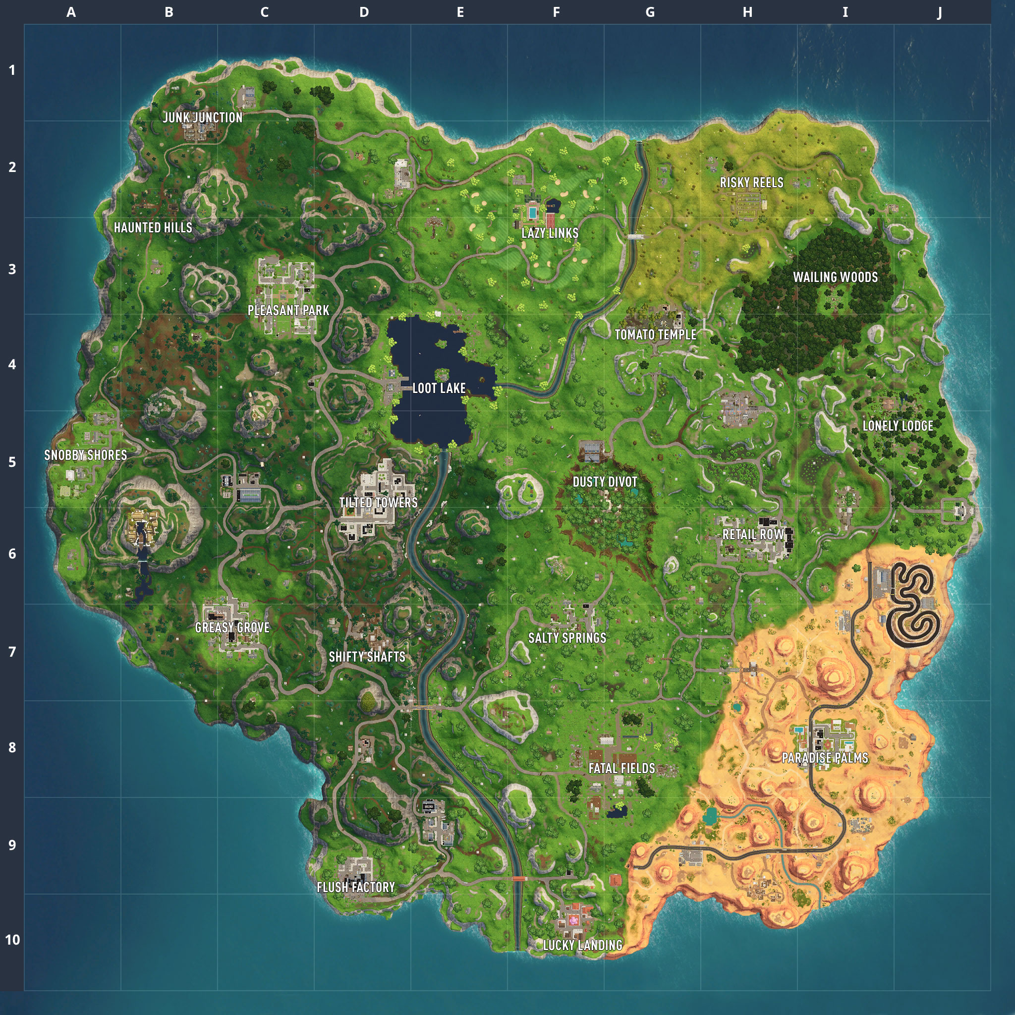 Fortnite Map